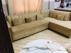 L shape sofa