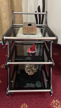 Wood Tea Trolley