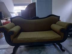 sofa. . shesham wood hy
