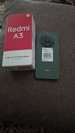 REDMI A3 BRAND NEW, USED FOR FEW DAYS ONLY