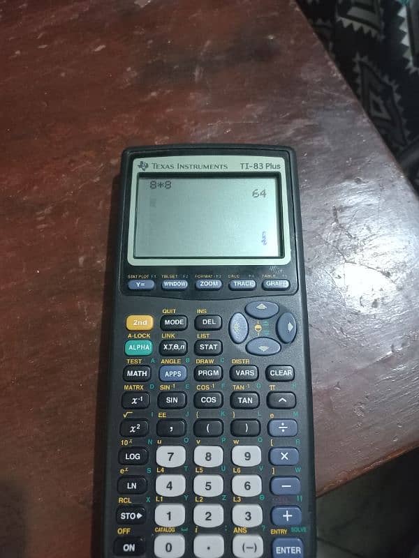 Calculator TI-83 plus 1