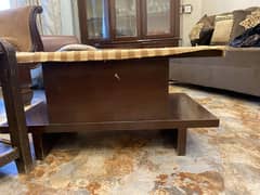 Table ha wood ka 2 table ha