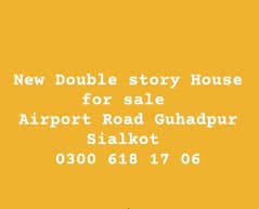 New Double Story House for sale 0300 6181706