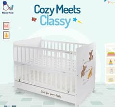 Wooden Baby Cot