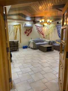 1 kanal VIP brand new tepy full furnished basement for rent in a Abdalien society