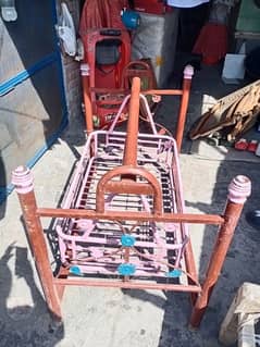 iron baby cradle
