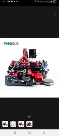5 in 1 press machine