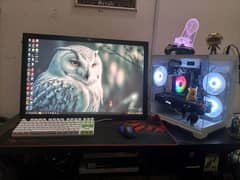full Gaming Pc / Setup / computer Almost new