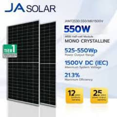 jA solar 550 o3o28861726