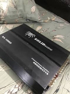 4 Channel Amplifier 4800Watts