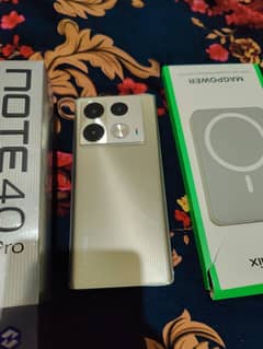 Infinix note 40 pro 12 256 new condition
