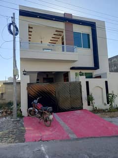 Amazing Beautiful 5 Marla One and Half Story House for Sale in Rawalpindi Islamabad Airport Housing Society Near Gulzare Quid and Express Highway Gulberg