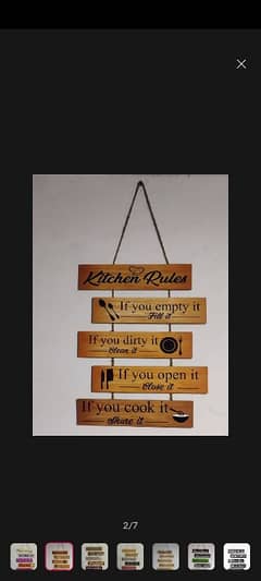 Wooden Wall Hanging quotes for home decoration