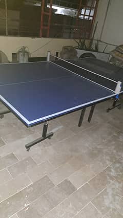 National Standard Hot Sale Foldable Mobile Table Tennis Table Pingpong