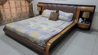 designer king size bed