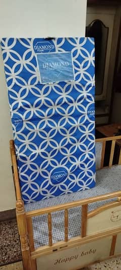 baby bed with mattress