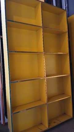 woden shop Racks new condition