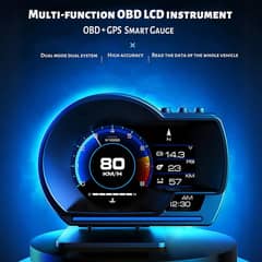 OBD 2 Gauge/heads up display/digital speedometer/tachometer/rpm gauge