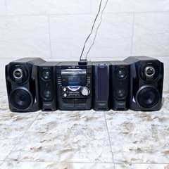 Sony vx88 sound system