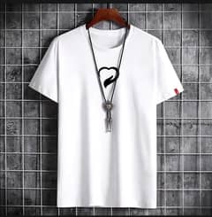 Men's Cotton jersey printed half sleeves T-shirt - 1 pc