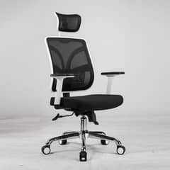 8902 White Office Chair | Staff & Manager Chair | Fixtures Mobel