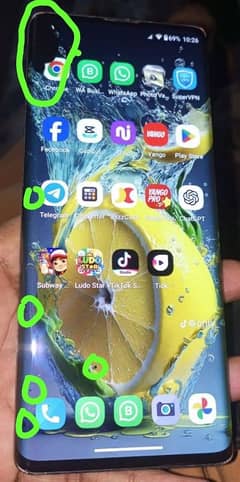 moto edge plus doted pannel only