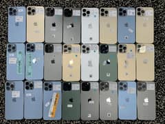 IPHONE 13PRO MAX & 13PRO & 13 SIMPLE 128GB/256GB/512GB PTA APPROVED