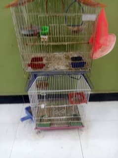 2 cages both in good condition