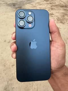 15 pro max blue titanium