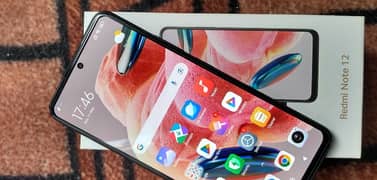 Redmi note 12 8 / 128 with box and warranty