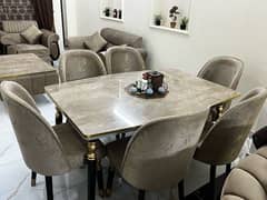6 seater Modern style Dinning table Brand New