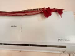 Haier DC inverter Ac 1.5ton Ka (100% Original gas)