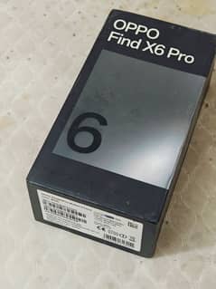 Oppo Find X6 Pro, with box