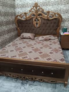 Double Bed (King Size)  + Dressing + Side Tables
