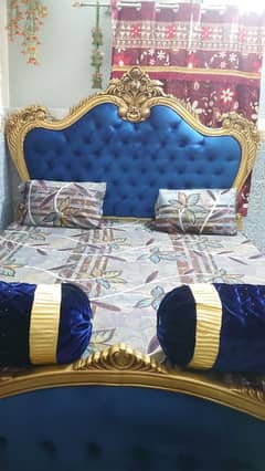 urgent sale king size bed full brand new condition