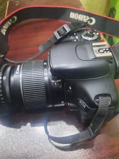 Canon 600D Dslr camera with 18 55 lens