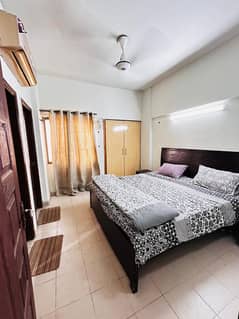 1-Bed Furnished Apartment for Rent | Defence Residency Islamabad 602 sq. ft @ Rs. 45,000/Month