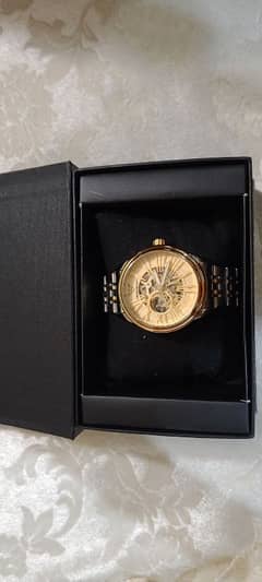 Master A+Original (Emporio Armani Golden/ Silver 2 tone Skeleton)