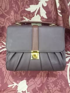 Pure Leather Imported Handbag