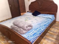 used bed for urgent sell , condition 10/8