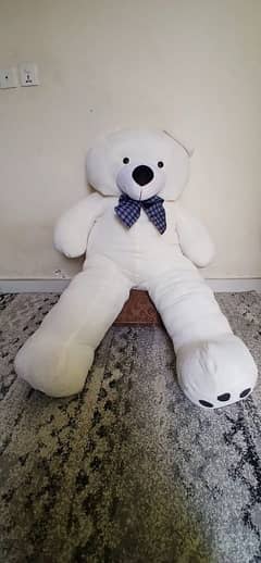 Giant teddy bear.