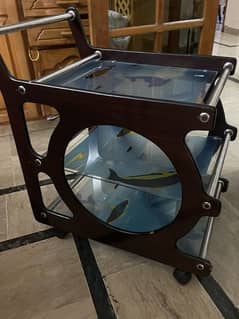 GLASS SERVING TROLLEY || 3 TIER || AVAILABLE IN I-8 ISLAMABAD