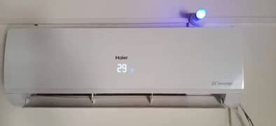 haier ac dc inverter 1.5 ton heat and cool
