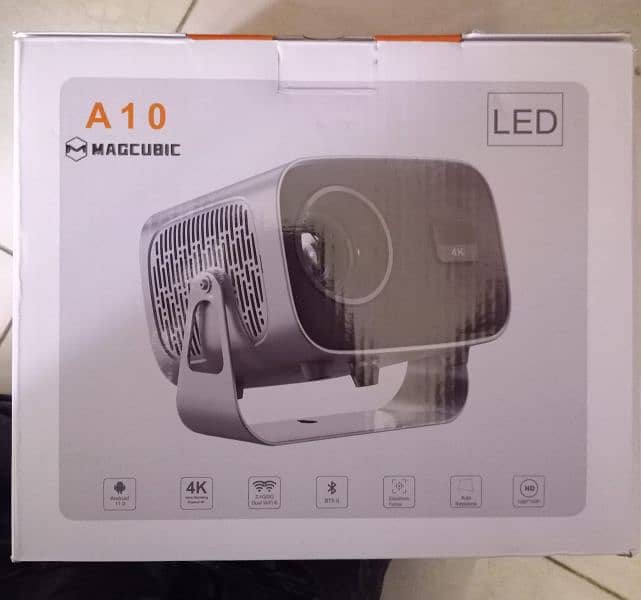 A10 Smart Projector with Gyro remote 6
