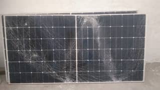Damaged Solar plates