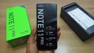 infinix note 11 pro 8+3 /128 gb with box