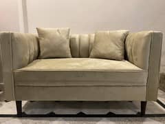 4 seater Velvet sofa set