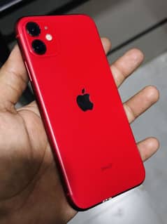 iPhone 11 red 128gb PTA APPROVED