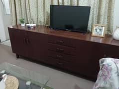 Wooden tv unit / tv console / storage cabinet / showcase