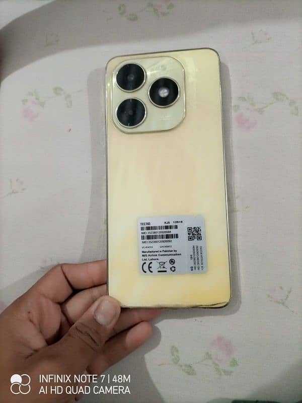 Tecno Spark 20 4 month used only and gaming processor 1